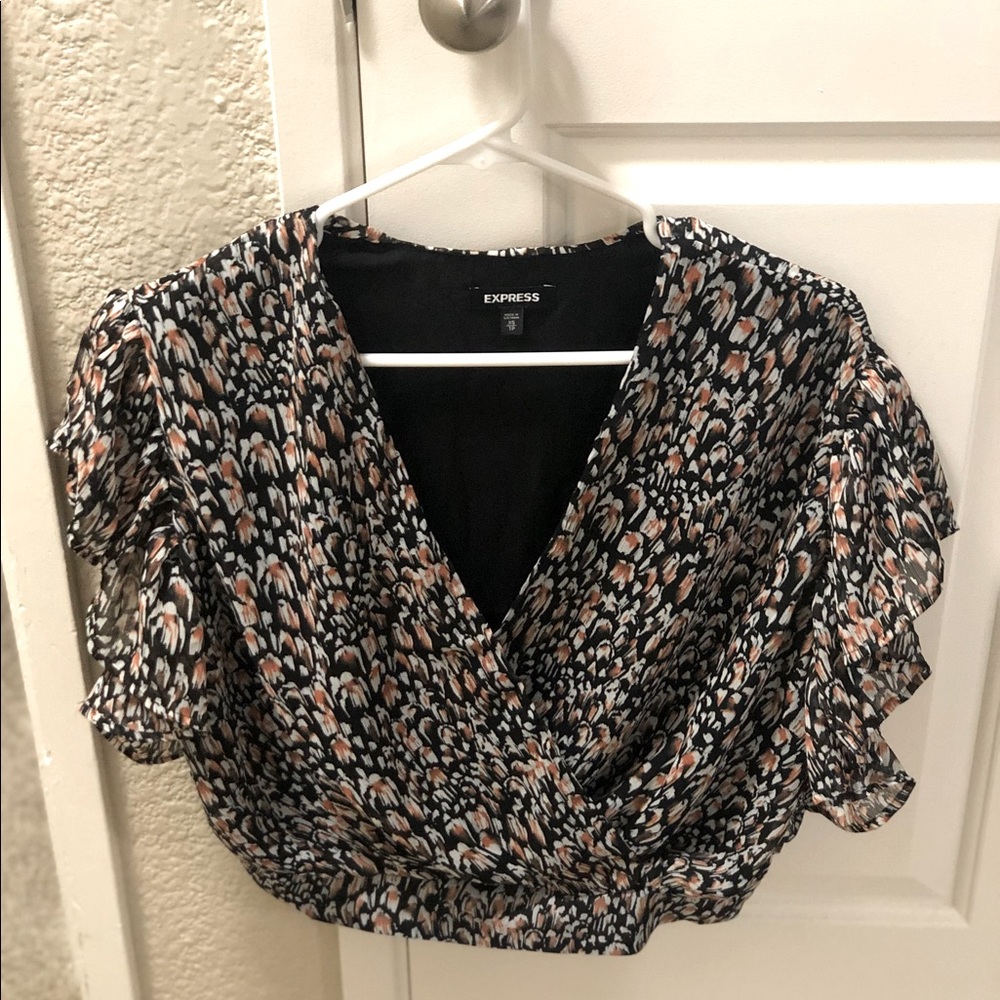 Express floral top